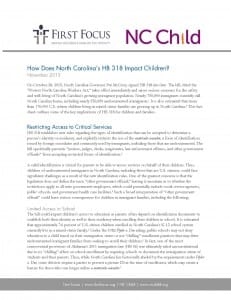 How Does North Carolina’s HB 318 Impact Children_Page_1